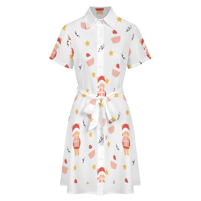 Abito Chemisier Donna Personalizzato | Vestito a Camicia Elegante