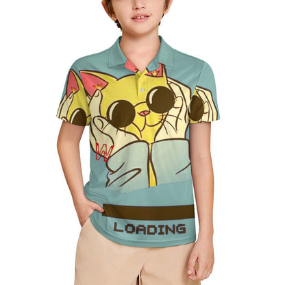 Polo Bambino/a Personalizzata con Protezione Solare UPF 50+
