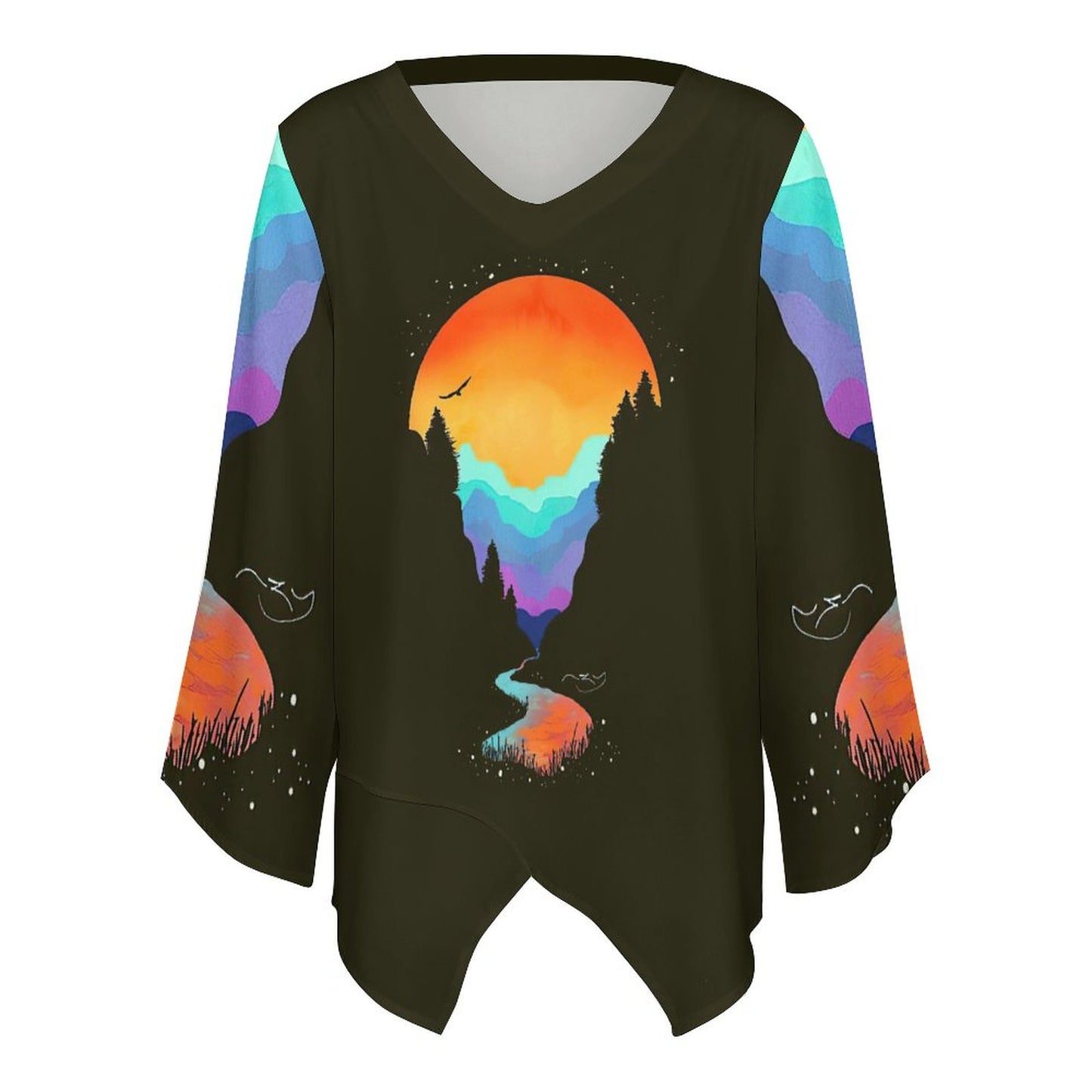 Blusa in Chiffon "Brezza Leggera" | Personalizzata & Traspirante (S-5XL)