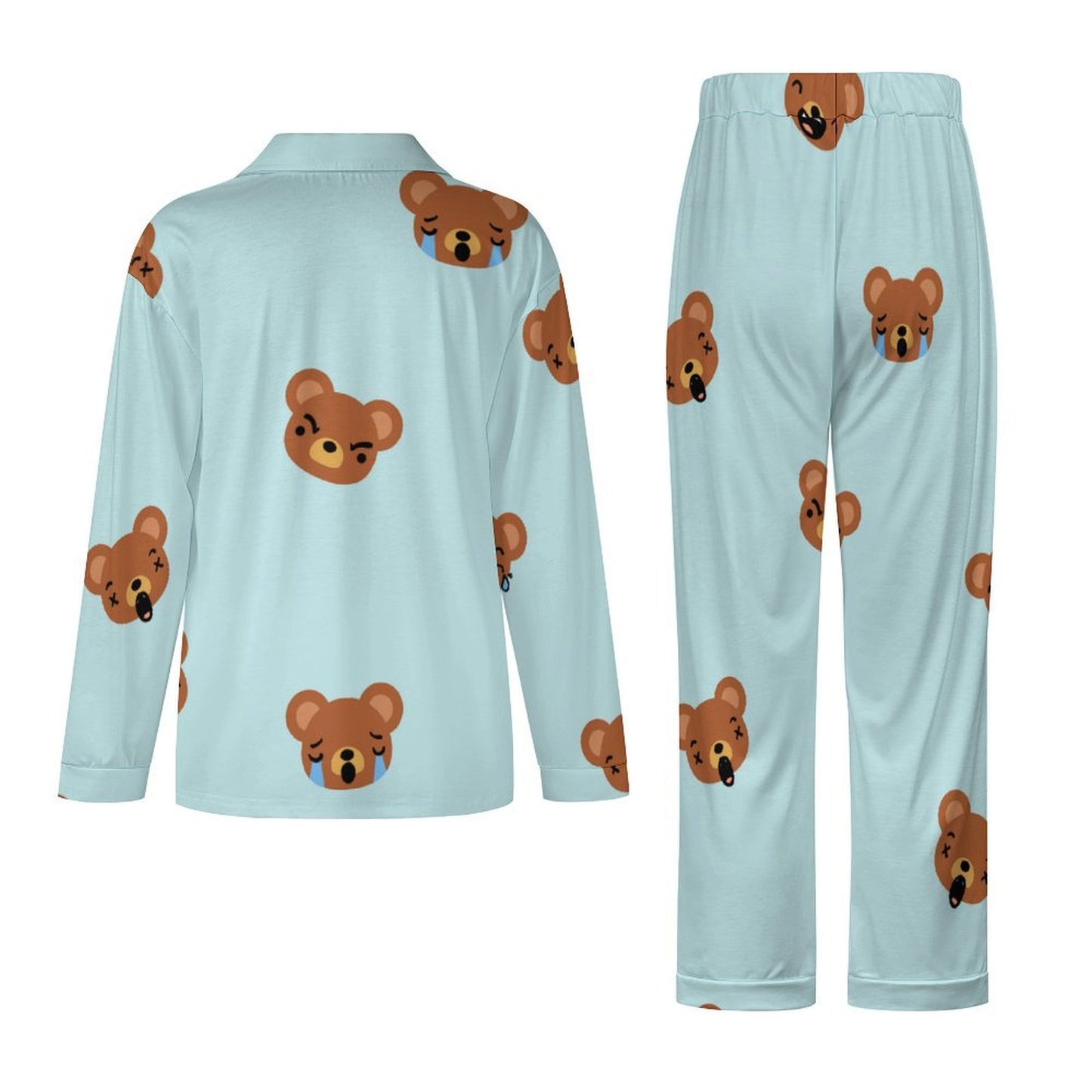 Pigiama Personalizzato Donna con Collo Cubano | Set Completo