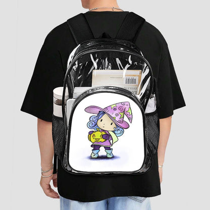 Zaino Trasparente Personalizzato in PVC | Stampa UV il Tuo Stile