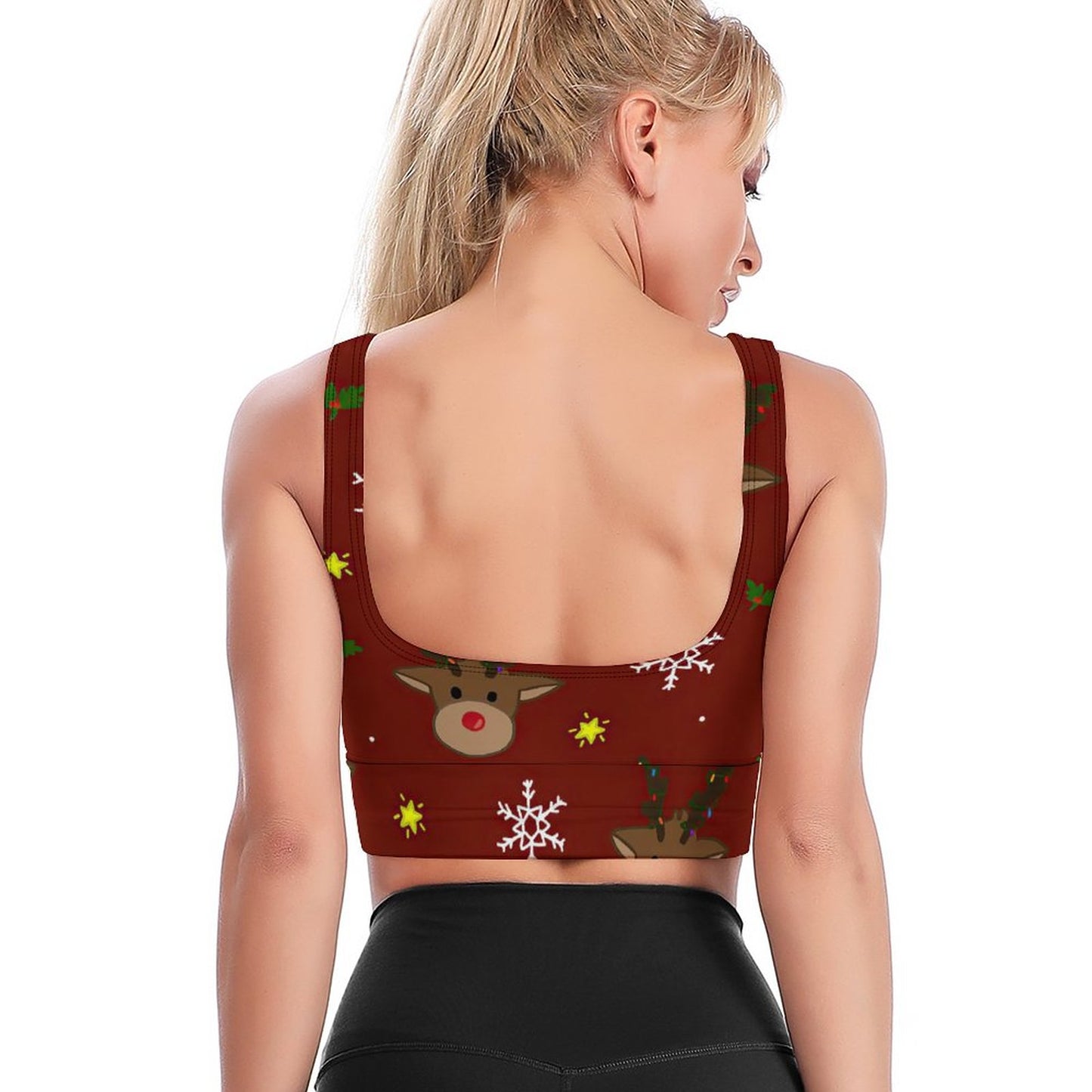 Top Yoga Personalizzato | Reggiseno Sportivo con Stampa Unica