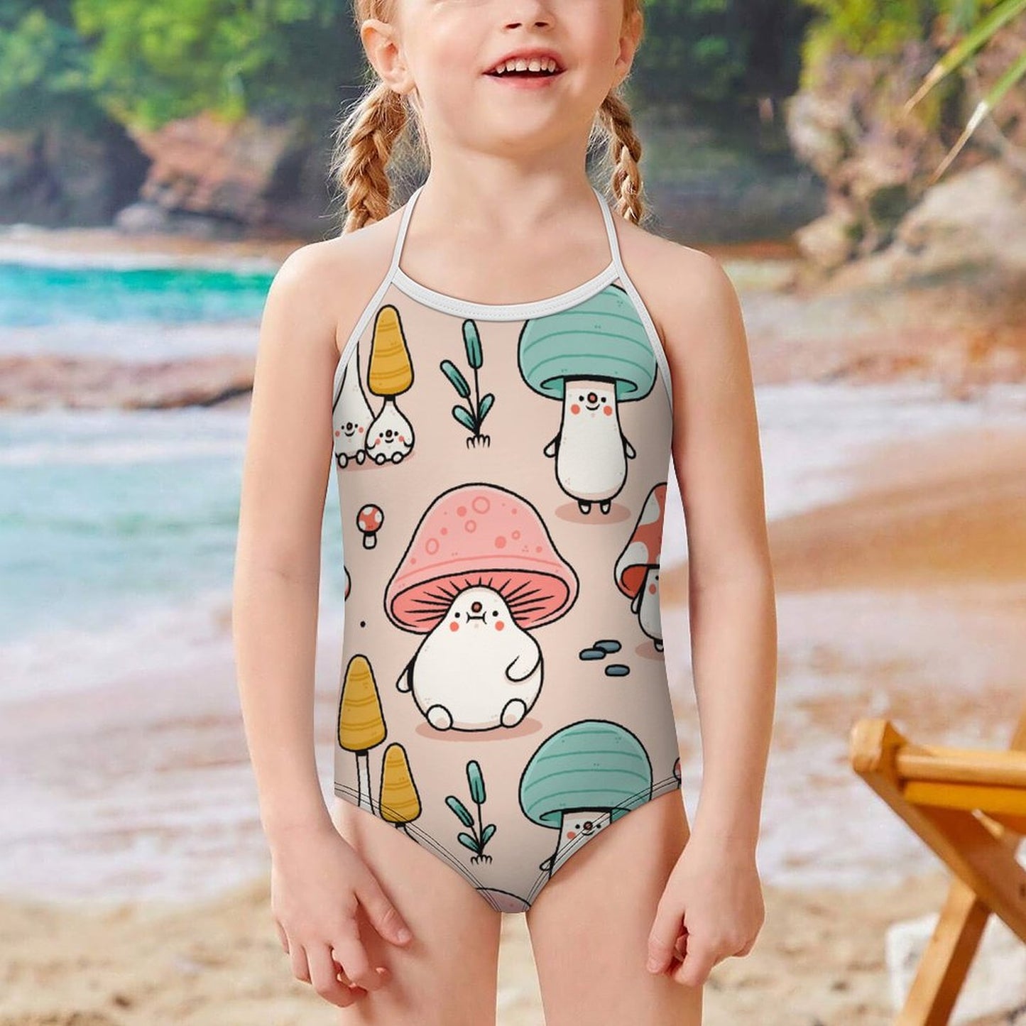 Costume Intero Bambini Laccetti Personalizzato | Stampa Unica | Tessuto Tecnico