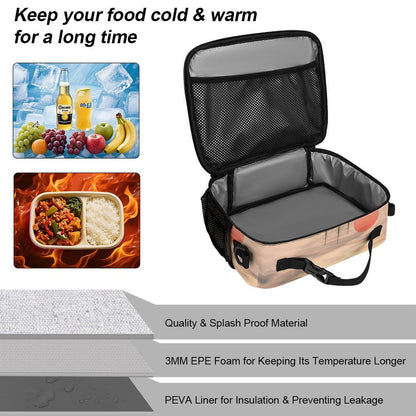Borsa Pranzo Termica Personalizzata Grande Capacità | Lunch Bag con Foto