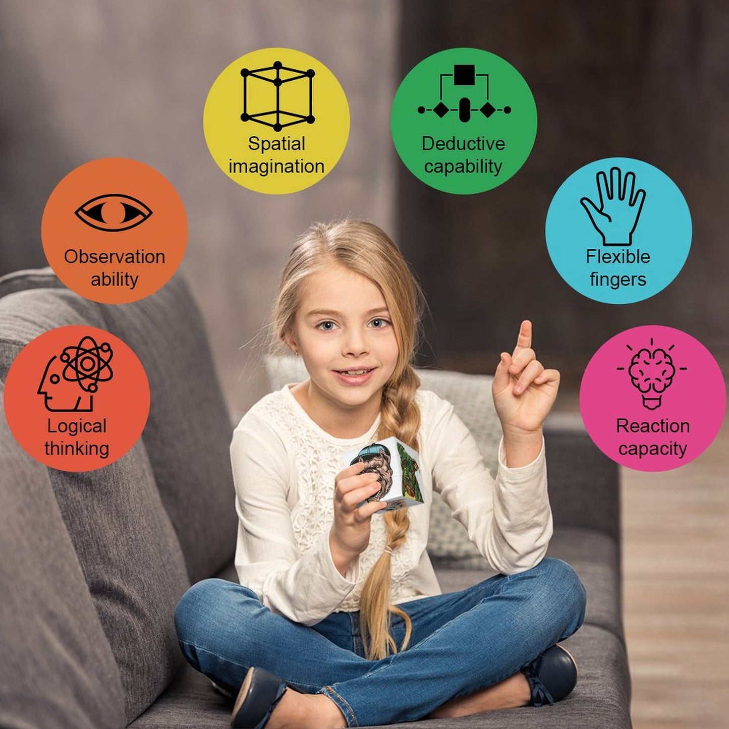 Cubo di Rubik Personalizzato con le Tue Foto | Regalo Originale