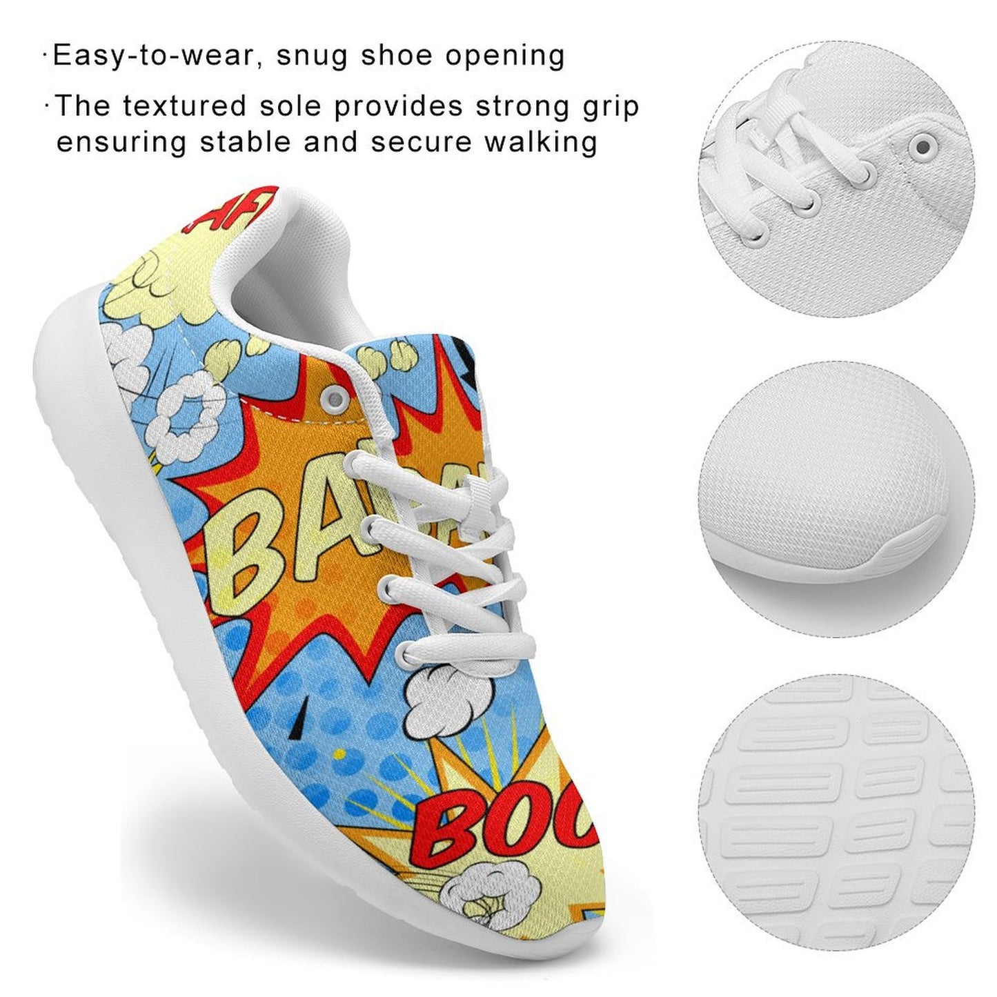 Sneakers Air Fly-Weave Personalizzate | Scarpe Unisex Traspiranti & Termiche