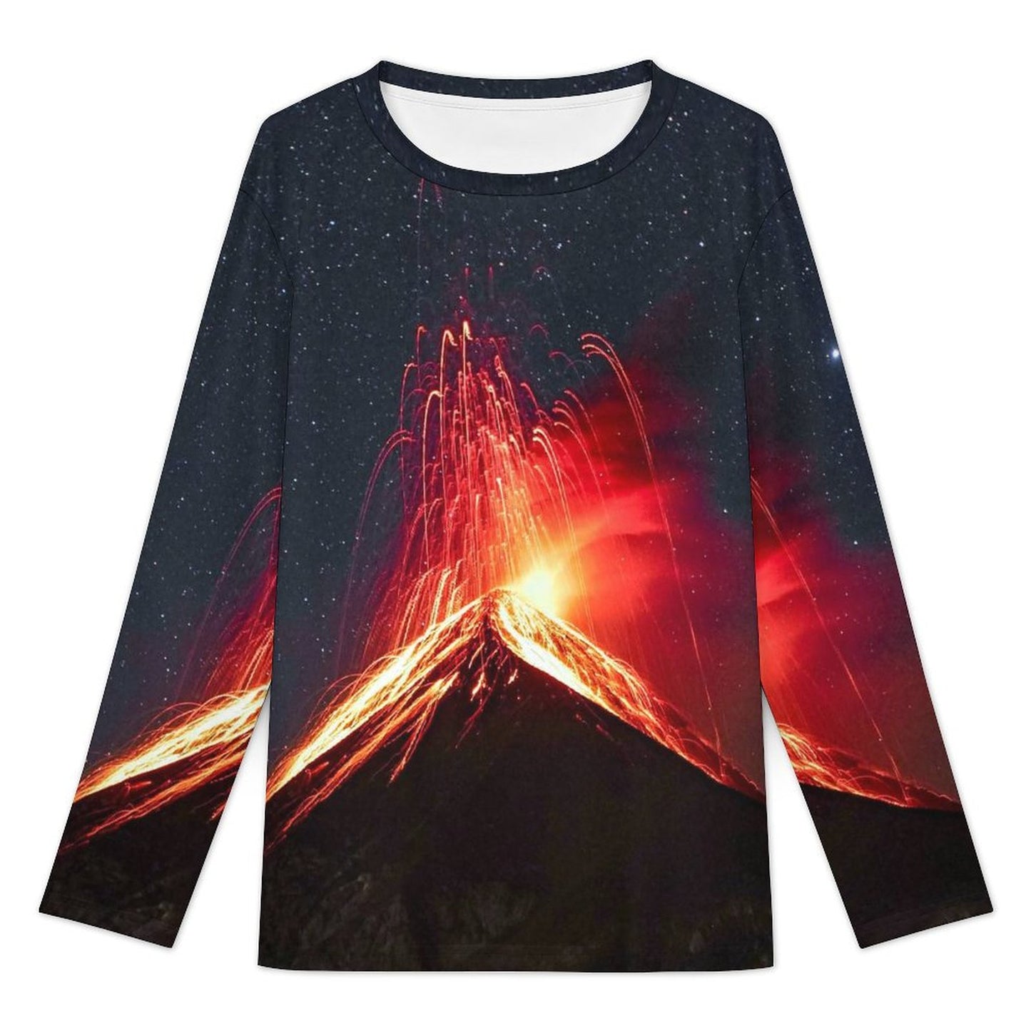 T-shirt Uomo Manica Lunga Personalizzata | Stampa Integrale su Piqué