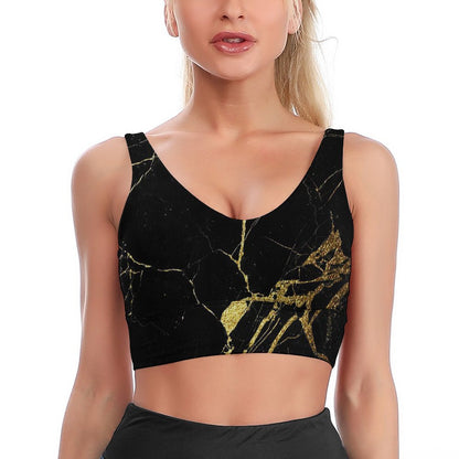 Reggiseno Sportivo Personalizzato | Top Fitness Sostegno Elevato Collo a U