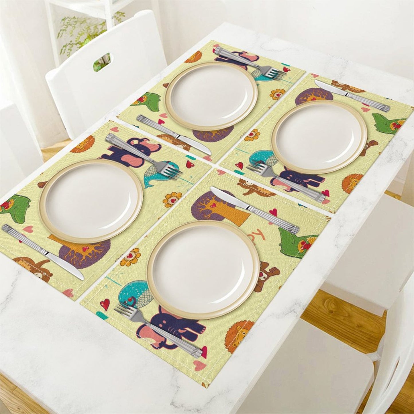 Tovagliette Americane in Lino Personalizzate | Eleganza Naturale a Tavola