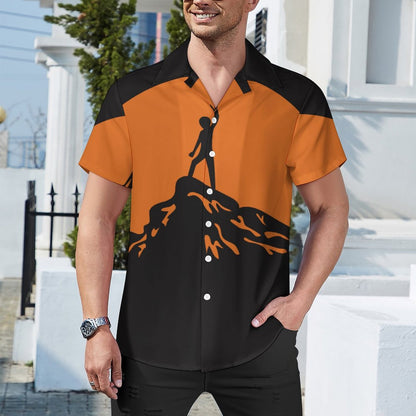 Camicia Uomo Colletto Cubano Personalizzata | Stampa Foto Estiva