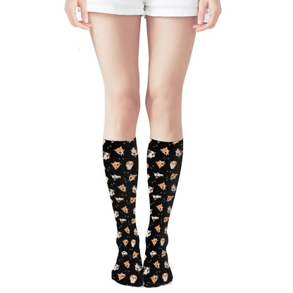 Calze Fashion Personalizzate | Stampa Unica al Ginocchio e Oltre