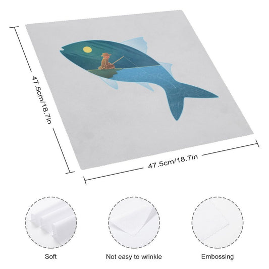 Tovaglioli Stoffa Personalizzati | Tessuto Anti-Piega per Eventi & Matrimoni