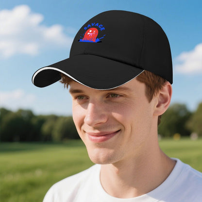 Cappellino Baseball Sandwich Personalizzato in Misto Cotone con Stampa Logo