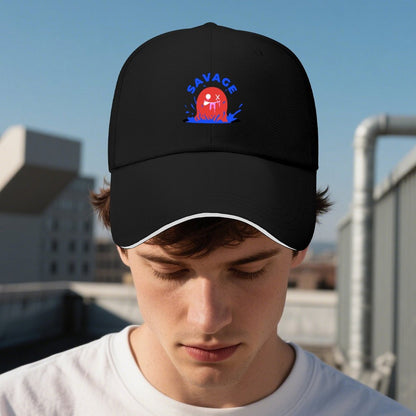 Cappellino Baseball Sandwich Personalizzato in Misto Cotone con Stampa Logo