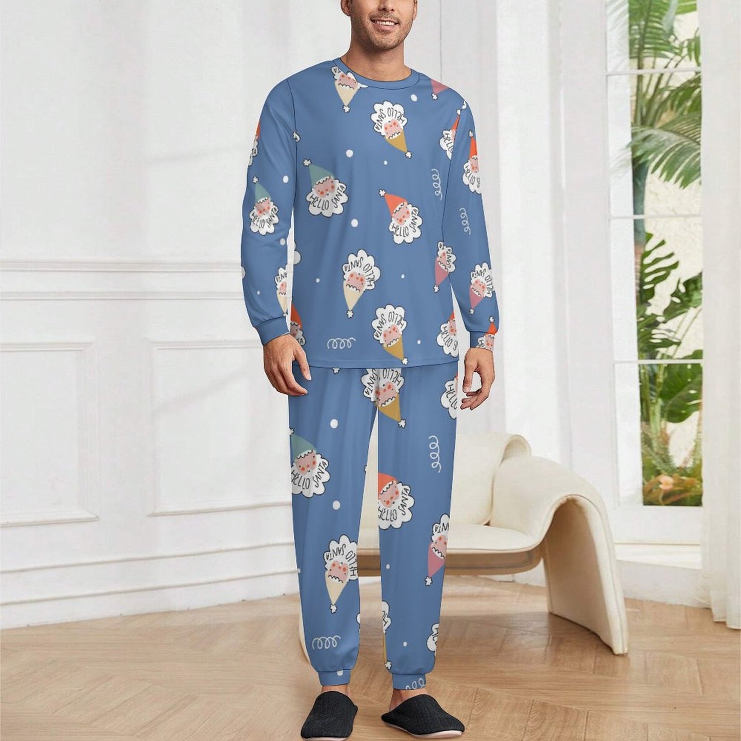 Pigiama Uomo Personalizzato in Morbido Milk Silk | con Foto