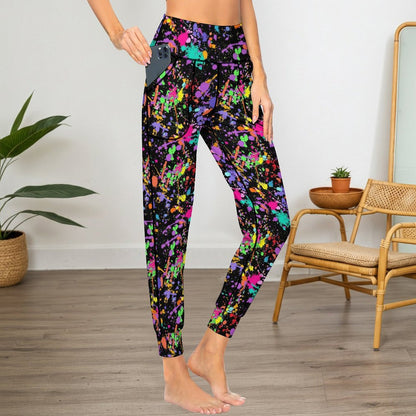 Leggings Sportivi Vita Alta con Tasca Personalizzati