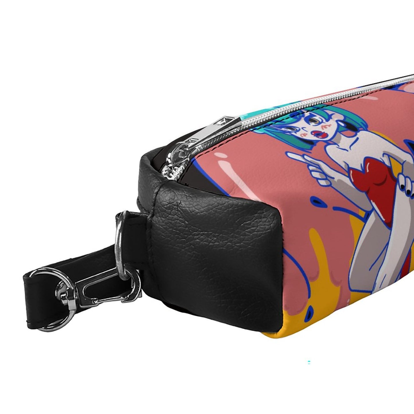 Astuccio Pelle Grande Capacità | Organizer Trucco Doppio Strato UV