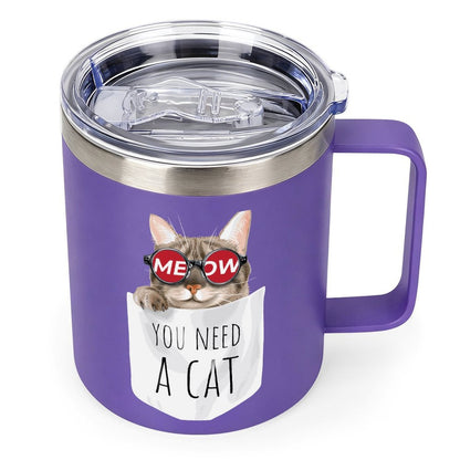 Tazza Termica Personalizzabile in Acciaio Inox 12oz Doppia Parete