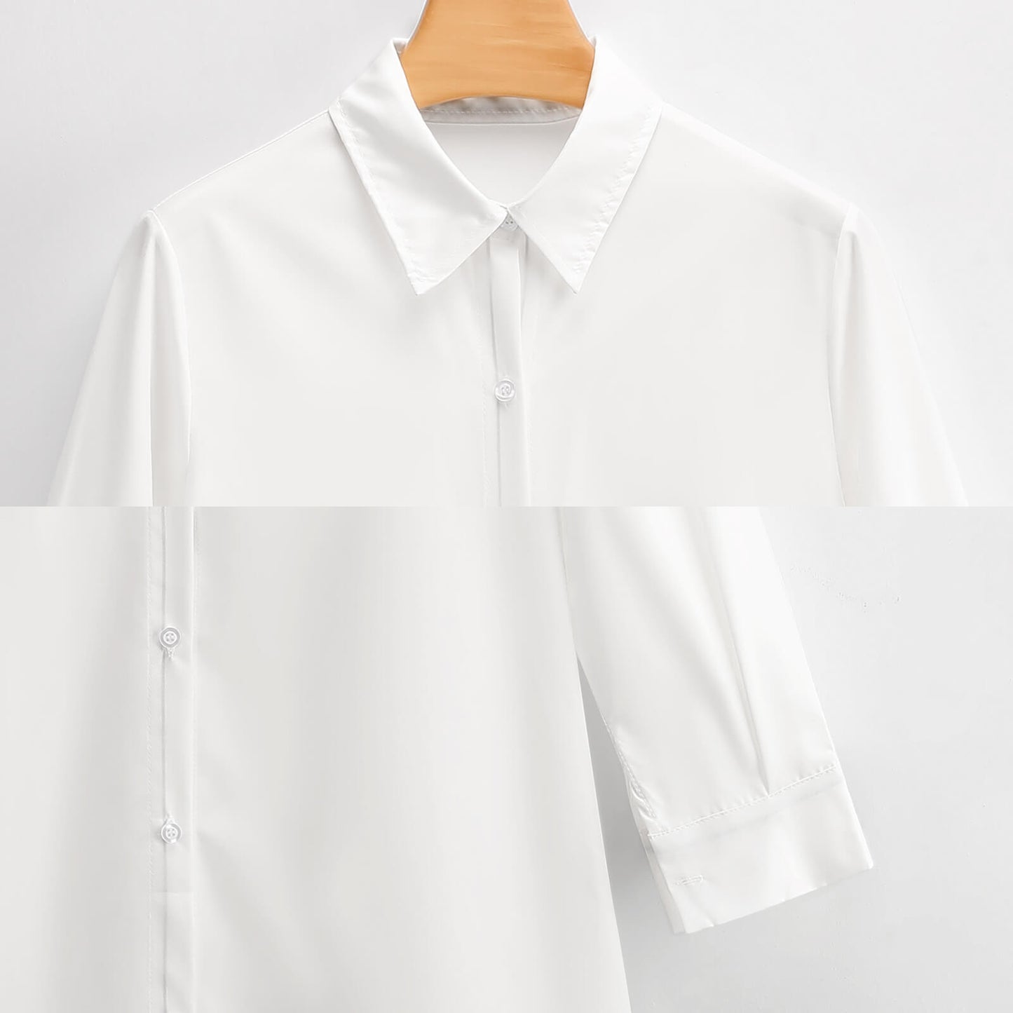 Abito Chemisier Personalizzato | Vestito Camicia Lungo con Foto