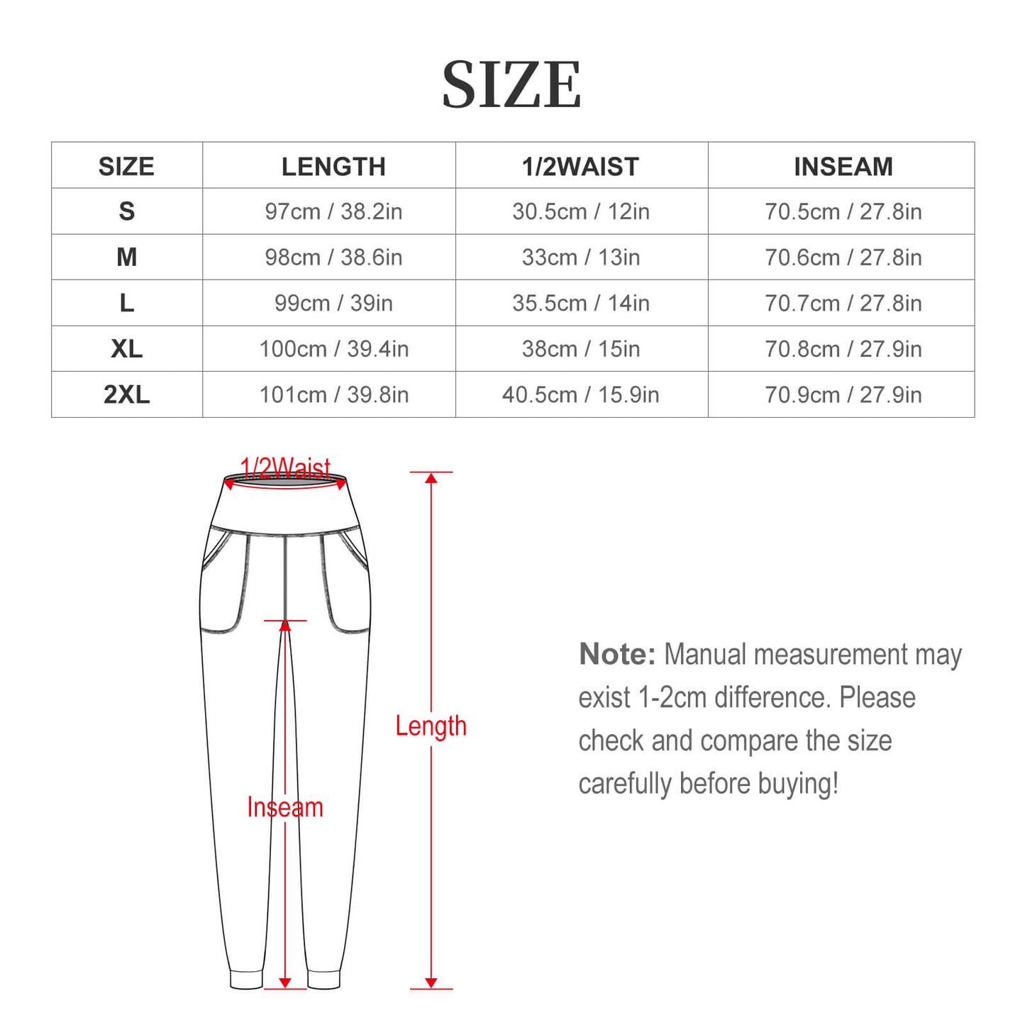 Leggings Sportivi Vita Alta con Tasca Personalizzati