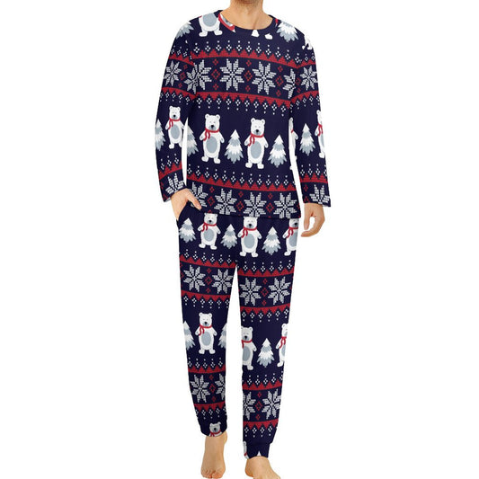 Pigiama Uomo Personalizzato | Set Lungo Soft Touch (S-6XL)