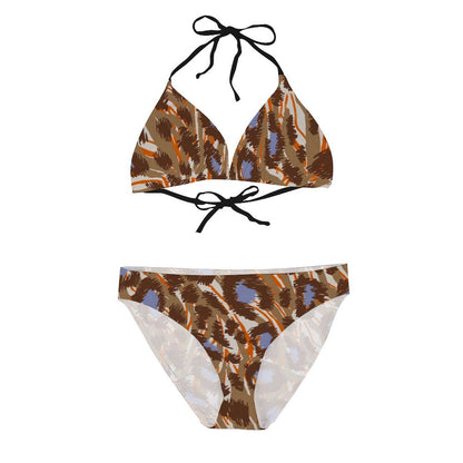 Bikini Boyleg Donna Personalizzato | Costume Due Pezzi Sportivo con Coppe Removibili