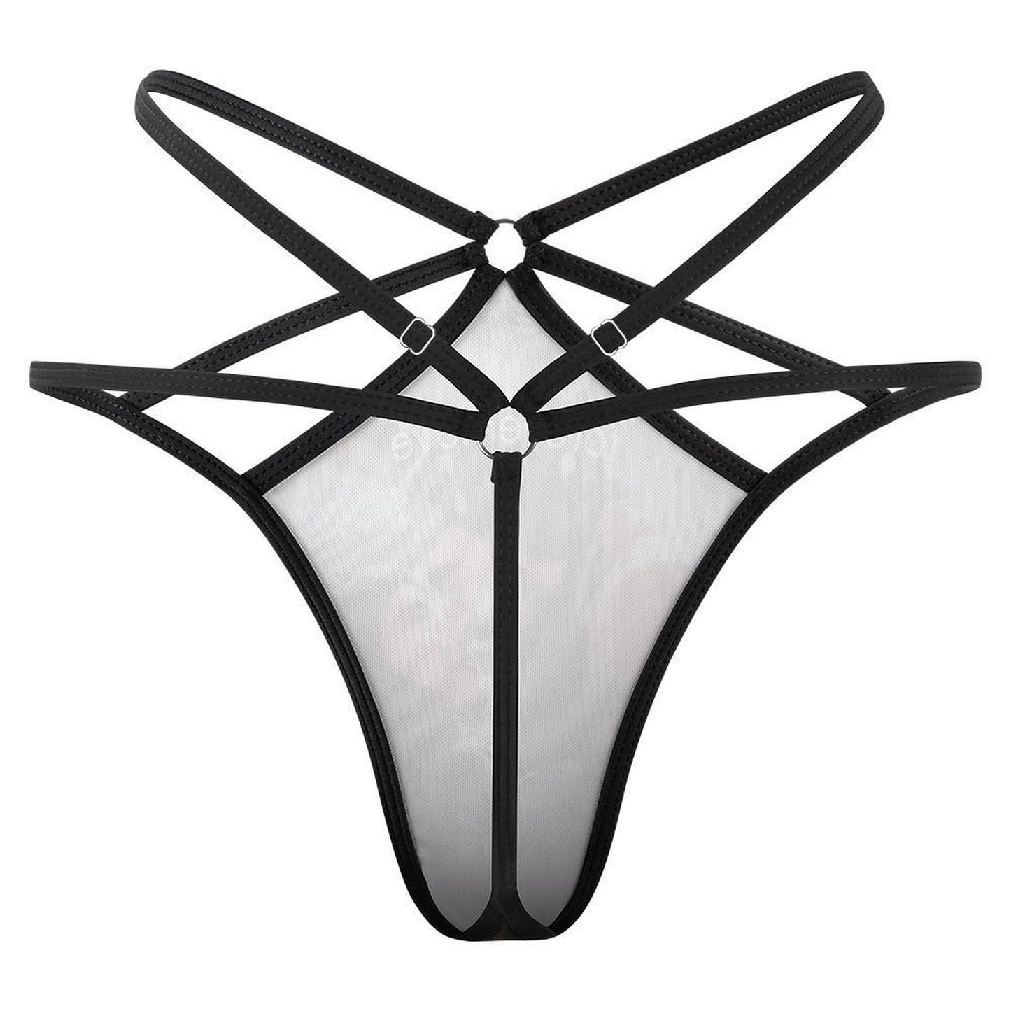 Perizoma Personalizzato in Rete | Intimo Sexy "Vedo-Non-Vedo" | Stampa Foto