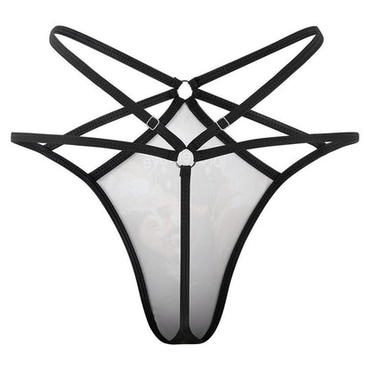 Perizoma Personalizzato in Rete | Intimo Sexy "Vedo-Non-Vedo" | Stampa Foto