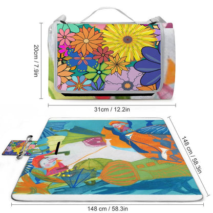 Tappeto da Picnic Imbottito Personalizzato | Il Tuo Salotto all'Aperto