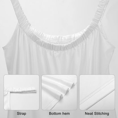 Abito Swing Oversize Donna | Vestito Estivo Spalline Sottili (S-5XL)