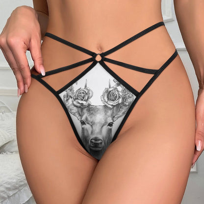 Perizoma Sexy Personalizzato con Foto | Lingerie Intima in Retina