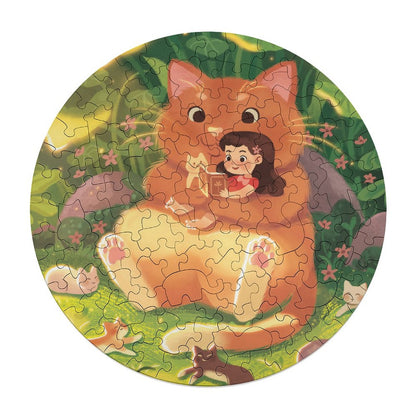 Puzzle in Legno Sagomato | Animali Nascosti & Forme Uniche | Idea Regalo Zen