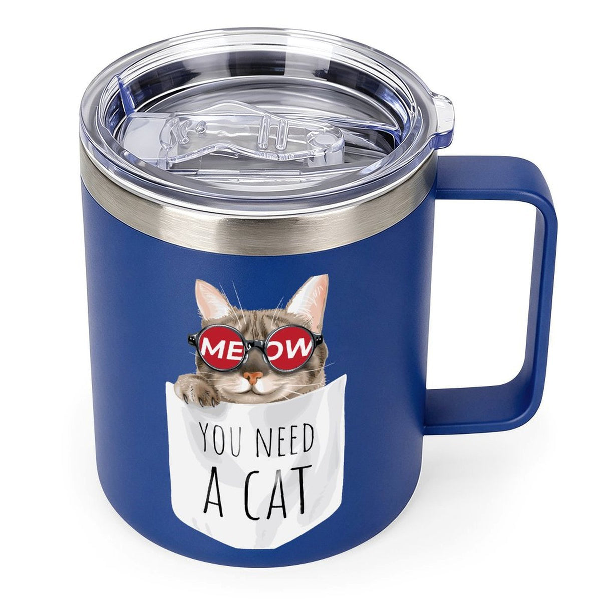 Tazza Termica Personalizzabile in Acciaio Inox 12oz Doppia Parete