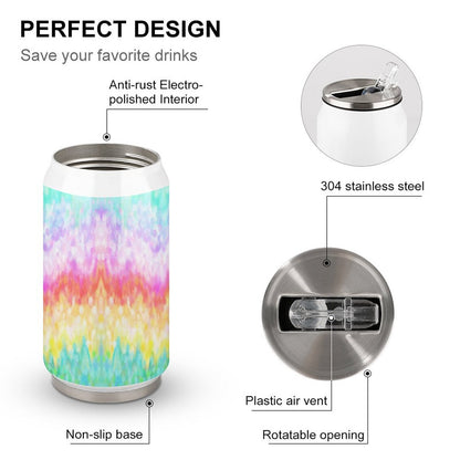 Bicchiere Termico Personalizzato | Tumbler Acciaio Inox con Cannuccia