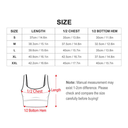 Bra Sportivo Personalizzato Antishock | Crop Top U-Back Donna