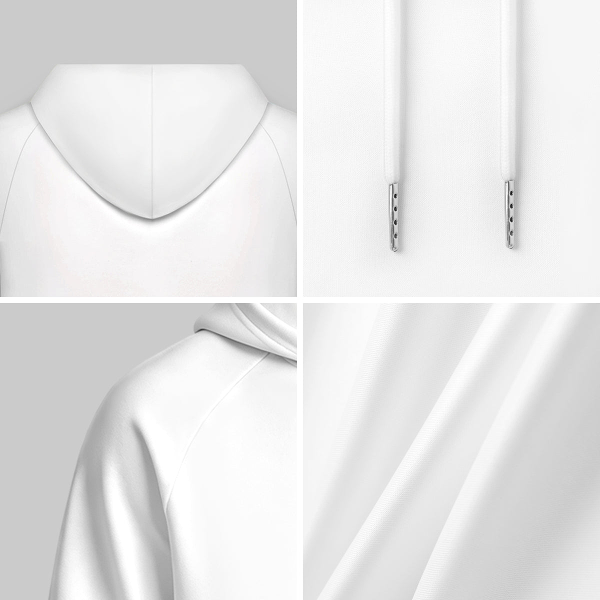 Felpa con Cappuccio Uomo Manica Raglan Personalizzabile