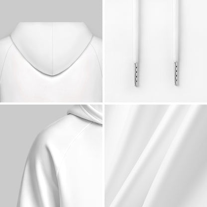Felpa con Cappuccio Uomo Manica Raglan Personalizzabile