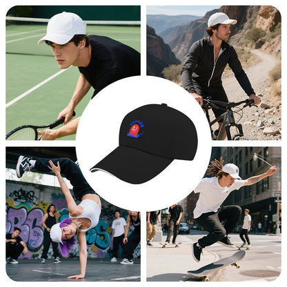 Cappellino Baseball Sandwich Personalizzato in Misto Cotone con Stampa Logo