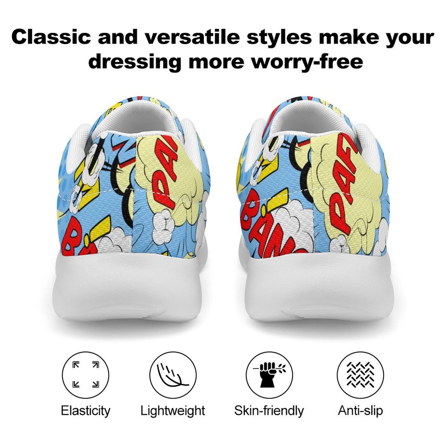 Sneakers Air Fly-Weave Personalizzate | Scarpe Unisex Traspiranti & Termiche