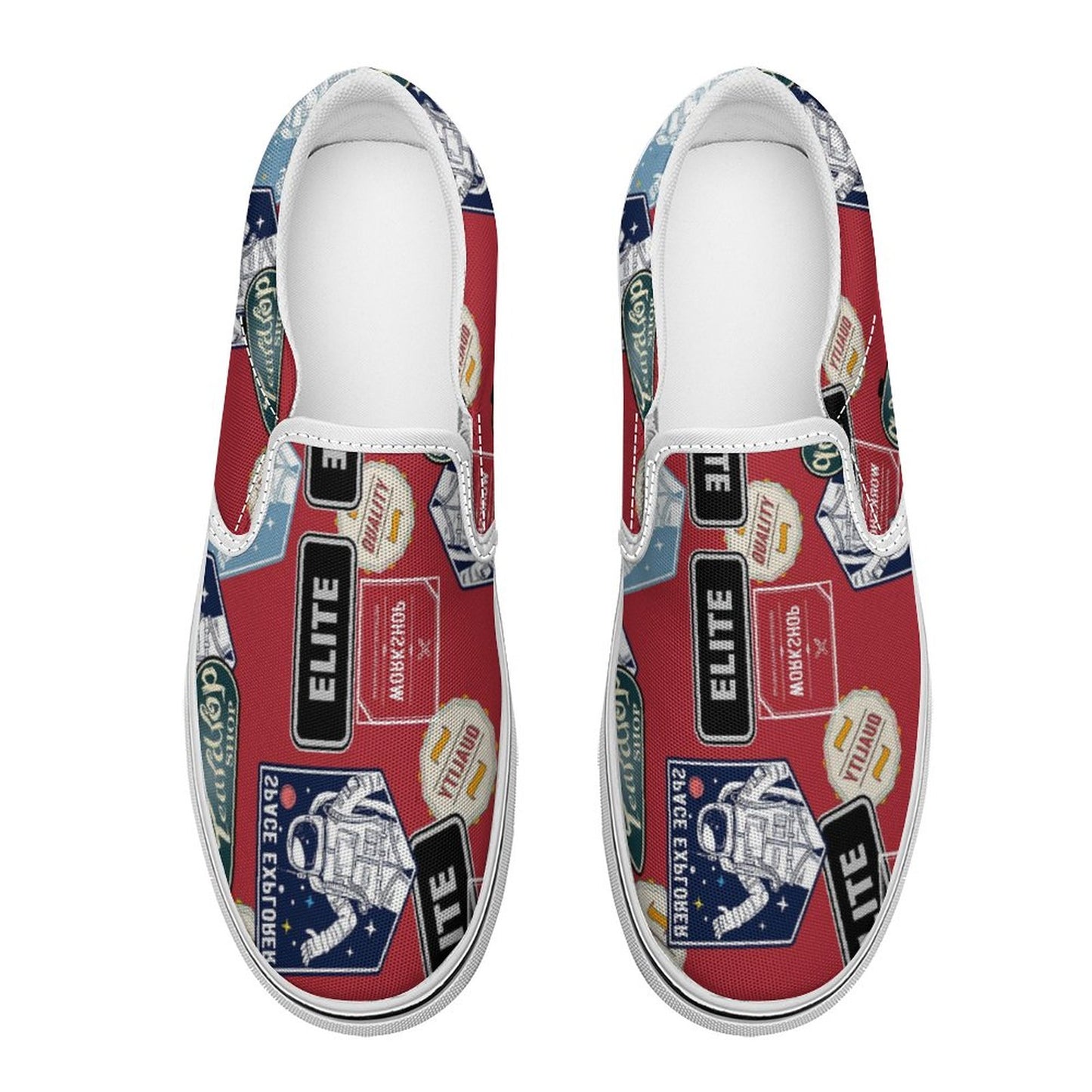 Scarpe Slip-On Canvas Personalizzate | Sneakers Senza Lacci Unisex