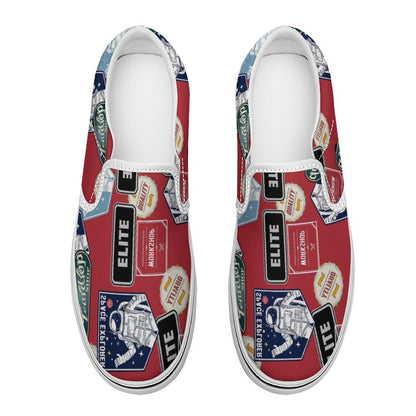 Scarpe Slip-On Canvas Personalizzate | Sneakers Senza Lacci Unisex