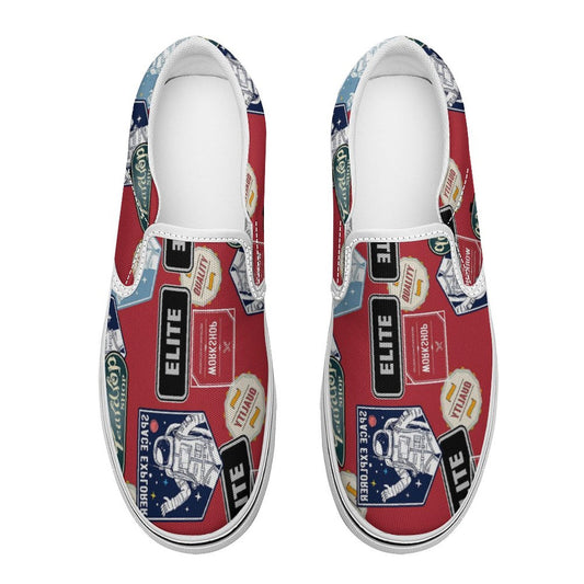 Scarpe Slip-On Canvas Personalizzate | Sneakers Senza Lacci Unisex