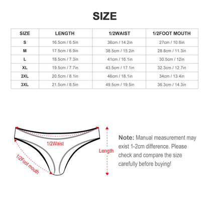 Perizoma Personalizzato Tulle | Intimo Sexy Unico e Stampato