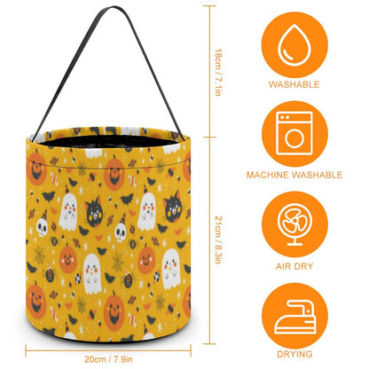 Borsa Halloween Personalizzata Bambini | Trick or Treat Bag Riutilizzabile