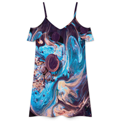 Gonna lunga donna elastica a vita alta in milk silk con stampa personalizzata a trasferimento termico