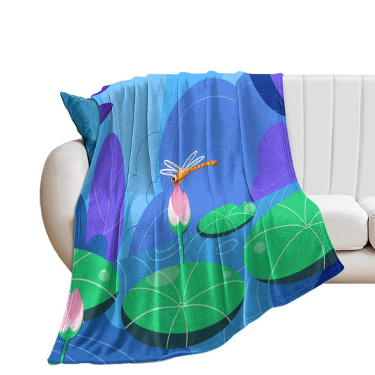 Arazzo-Coperta Personalizzato | La Tua Foto Panoramica su Morbido Pile