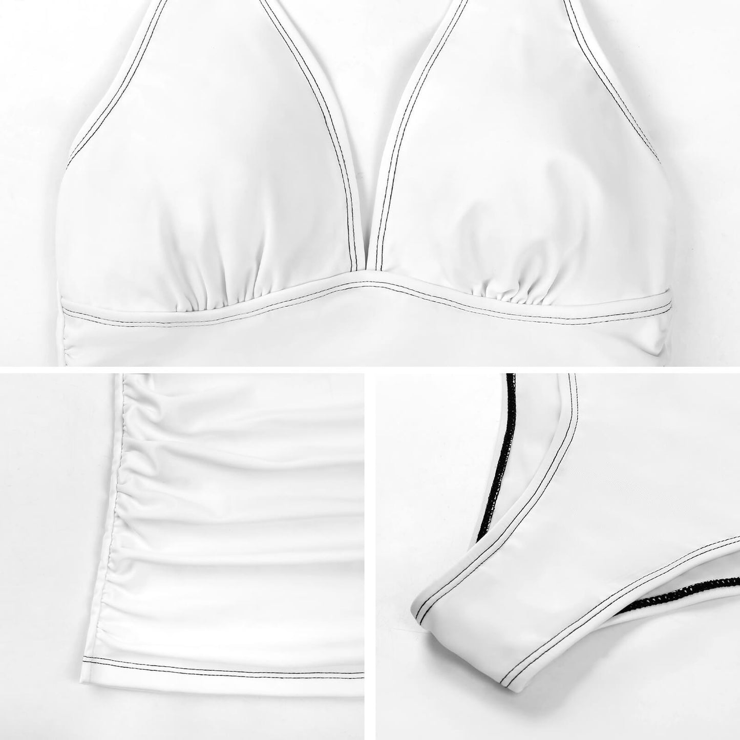Tankini Svasato Copri-Pancia | Costume Due Pezzi Comodo Donna
