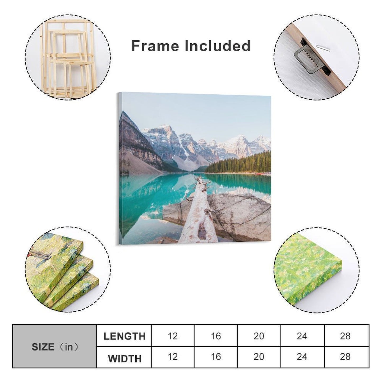 Stampa su Tela Quadrata Personalizzata | Il Tuo Mandala d'Arte