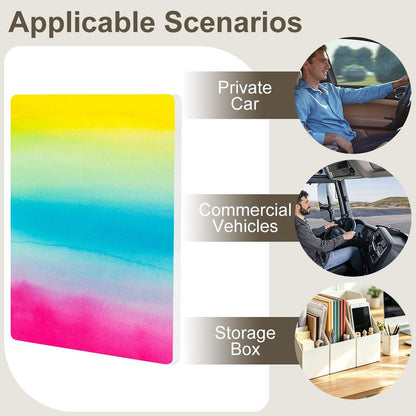 Clip per Aletta Parasole Auto Personalizzabile in Acrilico