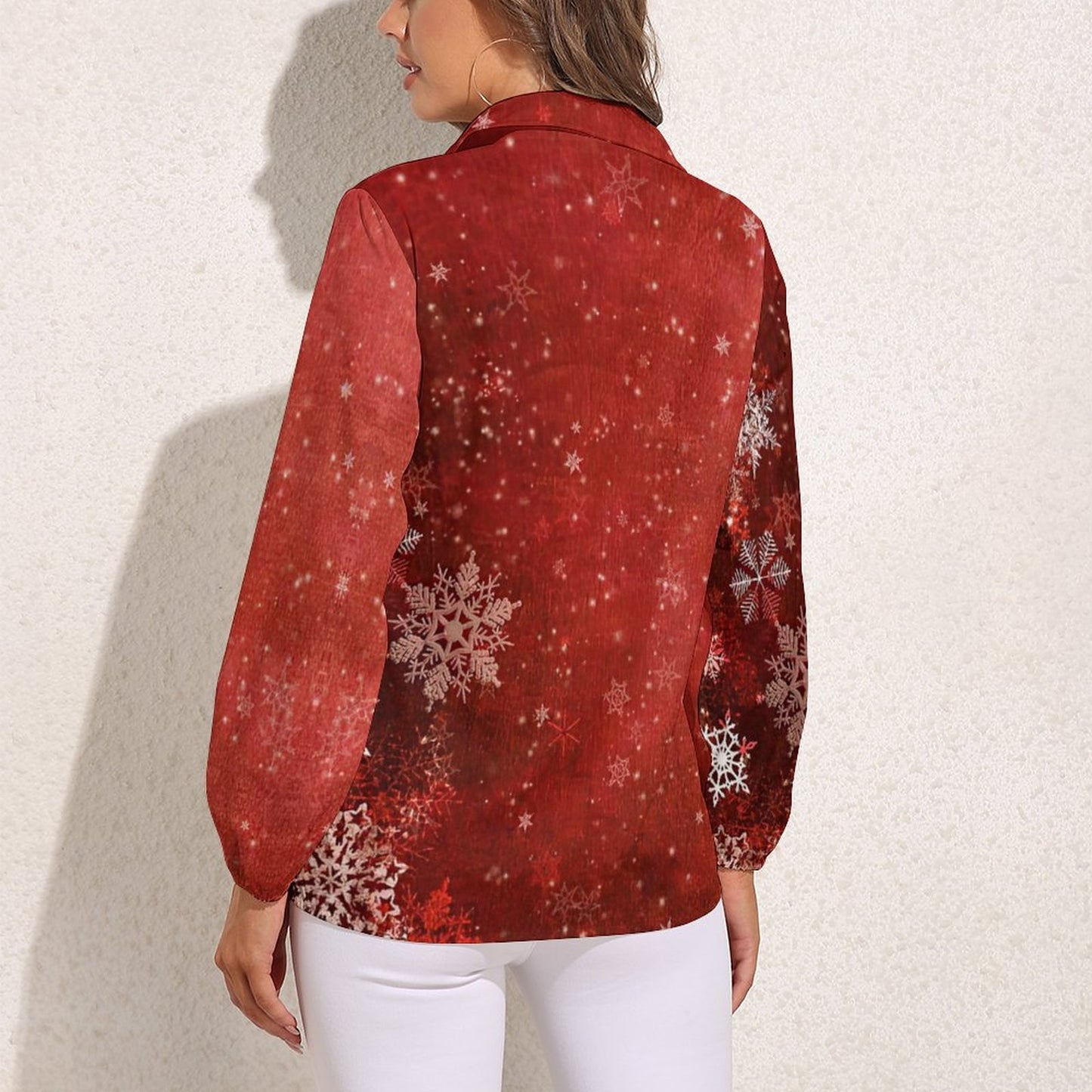 Camicia Casual da Donna Stile Vintage Personalizzata